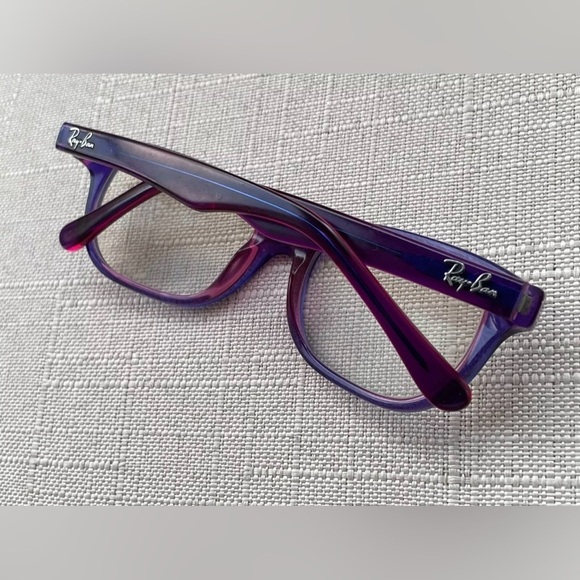 Ray-Ban Youth Girl Glasses Frame Purple Tone RB1555 Glasses 4816 130 - Picture 5 of 6